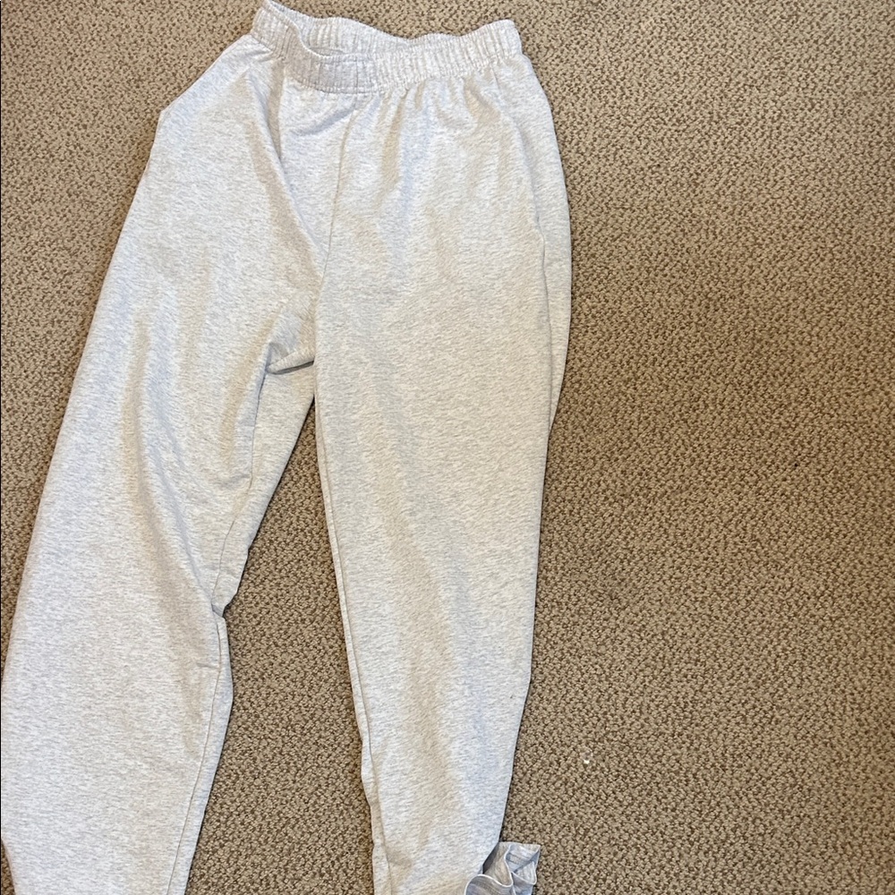 Light Gray Sweatpants - Comfortable Everyday Bottoms
